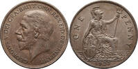 Great Britain, George V 1 Penny 1927 XF
