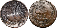 Honduras 4 Reales (unlisted year in copper) -
