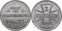 Poland (OST) 3 Kopeks 1916 A UNC