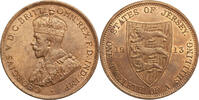 Jersey 1/12 Shilling George V -