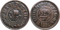India - Jaora AE Paisa Muhammad Ismail 1865-1895 -