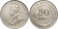 Malaya, Straits Settlements 50 Cents George V -