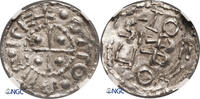 Schwaben - Esslingen Denar 936-1002 Otto I - Otto III NGC MS 61