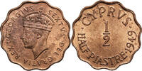 Cyprus 1/2 Piastre George VI -