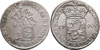Netherlands, West Friesland Zilveren Dukaat / Silver Ducat 1790 VF+/aXF