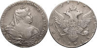 Russia, Anna 1730-1740 Rouble 1737 Hedlinger type VF