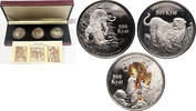 Myanmar 3 x 500 Kyat Year of the Tiger -