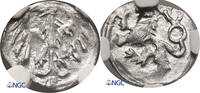 Heller 1457-1465 Silesia (Schlesien). Klodzko (Glatz) George of Podiebrad NGC MS 62