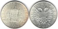 Österreich 2 Schilling 2 Schilling FISCHER von ERLACH 1937 -