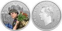Kanada 10 Dollars 10 CAD 75 Jahre BEFREIIUNG DER NIEDERLANDE Stempelglanz Original im Blister -