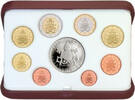 Vatikan 23,88 2021 Kurssatz mit 20 Euro Silber Papst Franziskus PP orig. mit Zerti + Umverp. -