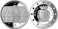 Malta 10 Euro Malta NATIONALBIBLIOTHEK 225 Jahr 10 Euro PP original - nur 1.0000 Stück Auflage -