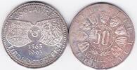 Österreich 50 Schilling 50 öS 600 Jahre TIROL 1963 in PP, absolut einwandfrei -