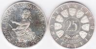 Österreich 25 Schilling 25 öS PRINZ EUGEN 1963 perfekte PP mit schöner Patina -