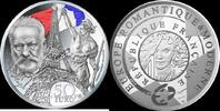 FRANKREICH  50 Euro 2017 Europa Zeitalter von Eisen und Glas 5 oz Silber PP coloriert Hugo proof