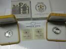 VATIKAN 15 Euro 5 + 10 Euro 2009 Weltfriedenstag und 80 Jahre Vatikanstaat Silber PP -