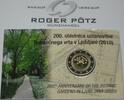 SLOWENIEN 2 Euro 2 Euro 2010 Botanischer Garten in originaler Coincard -