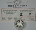 GIBRALTAR 14 ECU - 10 Pounds 14 ECU 1991 Ritter Pferd Karl der Große Silber PP -