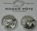 Polen 10 Zloty 10 Zloty 2004 Silber 85 Jahre Polizei PP coloriert -