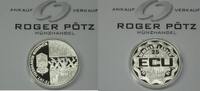 NIEDERLANDE 25 ECU 25 ECU 1991 NIEDERLANDE Stadt Nijmegen Silber PP - selten - -