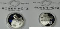 FRANKREICH 10 Euro 10 Euro 2019 Silber 50 Jahre Mondlandung PP coloriert -