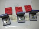 Frankreich 4,50 Euro 3 x 1,50 Euro 2007 Tintin Tim und Struppi Silber PP -