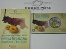 Italien 5 Euro 5 Euro 2021 Lambrusco e Tortellini Silber coloriert st im Originalfolder -