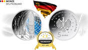 BRD 25 Euro 2026 5 x 5 Euro 2026 Ariane 6 Komplettsatz A D F G J bfr ban... 39,00 EUR  Excl. 15,00 EUR Verzending