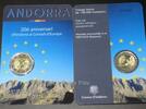 ANDORRA 2 Euro 2 Euro 2014 Sondergedenkmünze 20 Jahre Beitrit Andorras zum Europarat NEU -