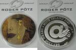 NIUE 7 Dollar 7 Dollar 2020 Silber 3 Unzen Gustav Klimt Golden Tears PP coloriert -