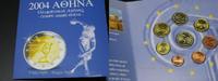 GRIECHENLAND 3,88 Euro 3,88 Euro KMS 2004 mit 2 Euro Olympia Sondersatz -
