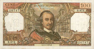 NOTES OF THE BANQUE DE FRANCE 100 francs Banque de France. Billet. Corneille, -