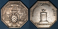 MARKEN - JETONS (RECHENPFENNIGE) Normandie. Clergé de Rouen. de la Rochefoucauld, archevêque.   argent Jeton 1778 ss