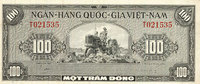 OTHER FOREIGN NOTES Vietnam du Sud. Banque Nationale du Vietnam. 100 dong -