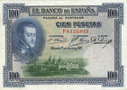 OTHER FOREIGN NOTES 100 pesetas Espagne. Banque d'Espagne. (1936) -