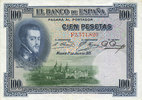 OTHER FOREIGN NOTES 100 pesetas Espagne. Banque d'Espagne. (1936) -