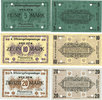 GERMANY - WAR PRISON CAMPS (1914-1918) Plassenburg. Offizier- Gefangenenlager. Billets. 5 mk série E, 10 mk série B, 20 mk série E -