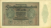 GERMANY 500 000 mark Allemagne. Billet. Série AB -