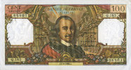 NOTES OF THE BANQUE DE FRANCE 100 francs Banque de France. Billet. Corneille, -