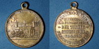 ALSACE Alsace. Mulhouse. 1er tournoi de gymnastique du Haut-Rhin. Médaille br argenté -