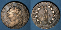 FRENCH MODERN COINS 12 deniers Constitution (1791-1792). Strasbourg. Type FRANCAIS -