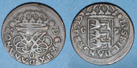 EUROPE 2 skilling Danemark. Frédéric IV (1699-1730). Copie d'époque -