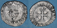 FRENCH ROYAL COINS Charles VI . Monnayage du duc de Bourgogne (1417-1423). Florette. Dijon -