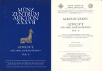 NUMISMATIC BOOKS Münz Zentrum, Cologne, vente aux enchères n° 37 du 8.11.79. Gewicht aus drei Jahrtausenden 2e partie -