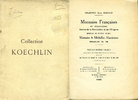 NUMISMATIC BOOKS Bourgey E., Paris, vente aux enchères, 15-19.05.1925, Collection Emile Koechlin -