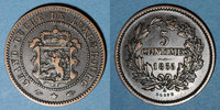 EUROPE 5 centimes Luxembourg. Guillaume III (1849-1890). -