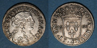 EUROPE Italie. Fosdinovo. Marie-Madeleine Centurioni (1663-1669). 1/12 écu (luigino) -