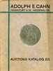 NUMISMATIC BOOKS Cahn A., Francfort, vente aux enchères n° 63, Rheinische Sammlung (Slg. Strauss) -