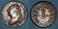 FRENCH MODERN COINS 12 deniers Constitution (1791-1792). Rouen, type FRANCOIS -