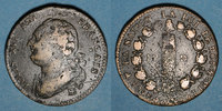 FRENCH MODERN COINS 12 deniers Constitution (1791-1792). Strasbourg. Type FRANCAIS -